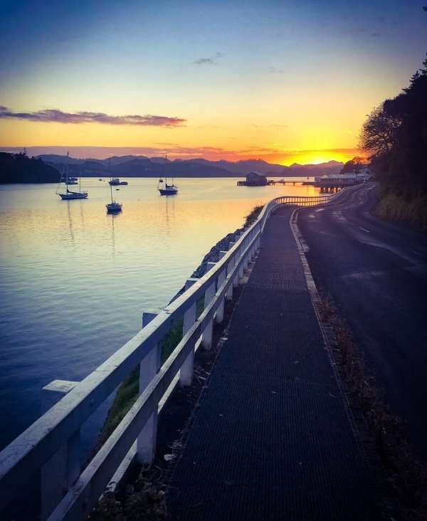 Driving into Mangonui