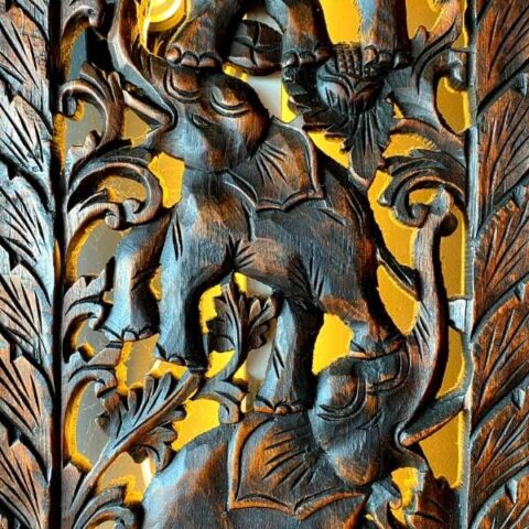 Wall art in The Thai Mangonui